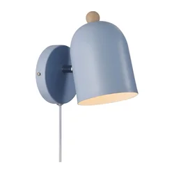 Nordlux - Zidna spot svetiljka GASTON 1xE27/15W/230V plava
