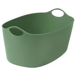 TORKIS Fleks. korpa za veš,unutra/spolja, zelena, 35 l