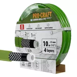Procraft Vrtna cev PR-4GH1310 4 Ply, 1/2 10 m