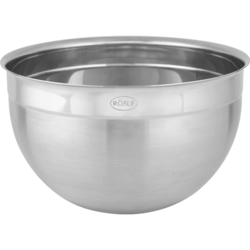 Rösle Deep Bowl O 28 cm 8,50 l 18/10 Stainless Steel Dishwasher Safe 15688