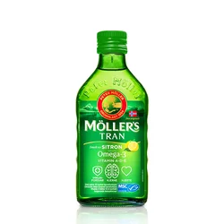 MÖLLERS Omega-3 ulje iz jetre bakalara sa ukusom limuna 250ml 123829