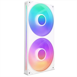 NZXT hladnjak 280 mm F280 ?ednostruki okvir RGB ?ezgro belo PWM, 2.000 obrta?a u minuti, RF-U28Hf-W1