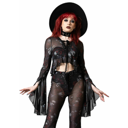 Majica moška - Wicked Rose Mesh - KILLSTAR - KSRA005499