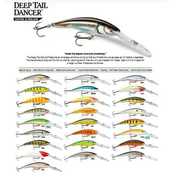 Vobler Rapala Deep Tail Dancer TDD11