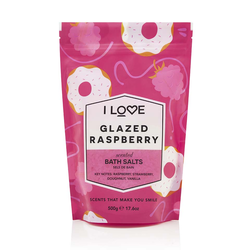 I LOVE So za kupanje Malina, 500 g