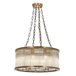 Opviq Luster Av-1866-E65, 100x65cm, Zlatne boje