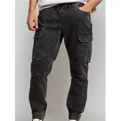 Sinsay - Cargo jogger farmerke - sivo
