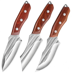 Set kuhinjskih noževa IČ-27629 - Smeđa KP27629