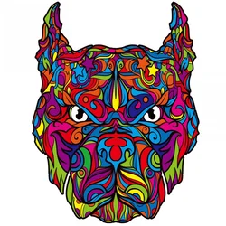 Drvene puzzle - Pitbull / M KP21943