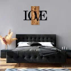 Atelier Del Sofa Zidna dekoracija MA-303, 58x73 cm, Crna