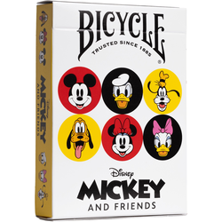 Karte Bicycle Disney - Mickey & Friends - Playing Cards