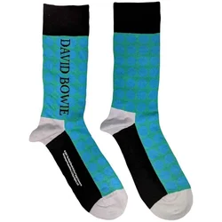 David Bowie Circles Pattern Blue 40-45 Nogavice