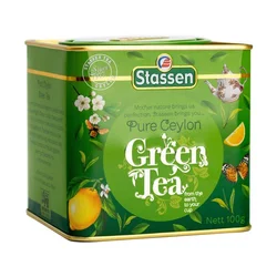 Stassen Čist Cejlonski zeleni čaj u limenci 100gr