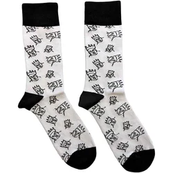 Notorious B.I.G. Hand-Drawn White 40-45 Nogavice