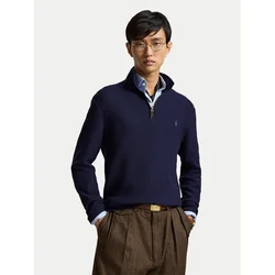 Polo Ralph Lauren Pulover 710B26772001 Mornarsko modra Regular Fit