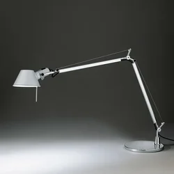 STOLNA LAMPA TOLOMEO 1xE27/70W/230V ALUMINIJ SA POSTOLJEM KOMPLET A001000+004030