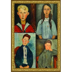 Grafika - Puzzle Loeuvre de Modigliani - 1 000 kosov