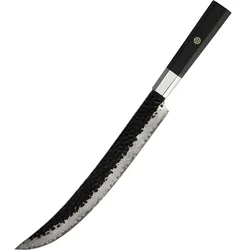 Damaskasti kuhinjski nož YU-37441 - Slicer / Smeđa KP37441