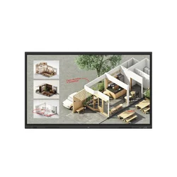 LG 75TR3DQ-B Signage Display Touch Create Board 75inch VA UHD 400cd/m2 5500:1 speaker