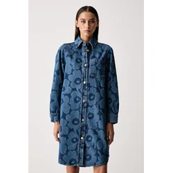 Marimekko obleka denim
