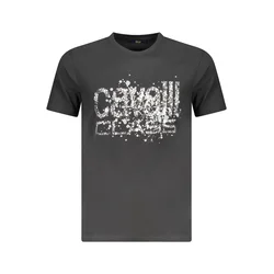 Cavalli Class Muška majica TXT60DJD060, Crna