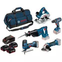 Bosch Set Alata 18V GSR/GST/GWS/GKS/GSA 3x4Ah 0.615.990.K6N