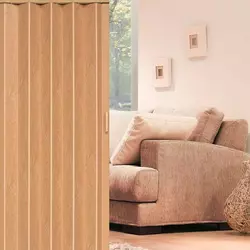 Harmonika vrata (hrast, PVC, 100x200cm)