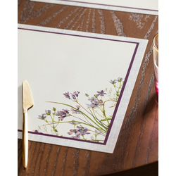 Madame Coco Set podmetača za sto Renard, 42x29cm, 4 komada, Beli