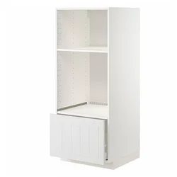 METOD / MAXIMERA Visoki element za ugradne uređaje, bela/Stensund bela, 60x60x140 cm