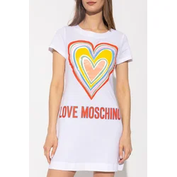 Love Moschino Ženska haljina W592918M3876-A00, Bela