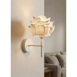 OPVIQ Bela zidna lampa APG0005