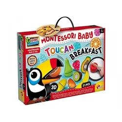 LISCIANI Montesori Edukativna kutija Tucan Breaklfast 98378