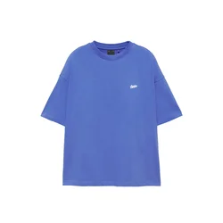 Pull&Bear Majica STWD kraljevo modra / bela