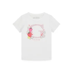 Guess Majica K6GI00 K6YW4 Bela Regular Fit