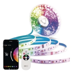 LED RGB+CCT traka GOSMART LED/11W/230V 2 m 2700-6500K IP44 Wi-Fi
