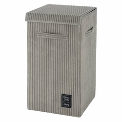 WENKO 62044100 - Koš za veš CORA 33x58 cm siva