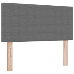 Uzglavlje Svijetlo siva 80 cm Kordura tekstil