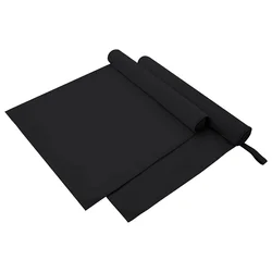 Sportski Ručnici 2 pcs Crna 180 x 90 cm Poliester i poliamid