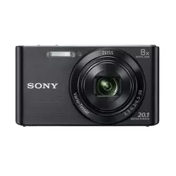 SONY kompaktni fotoaparat DSCW830B, črn