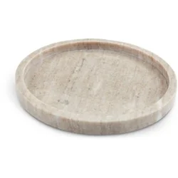 Ukrasni poslužavnik VALDEMAR O25cm mermer