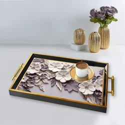 Aberto Design Poslužavnik TPA9899 50 x 29 x 3.5 cm, Šareni
