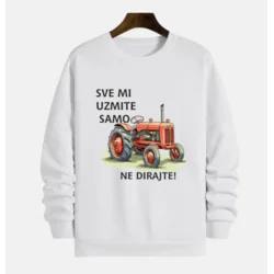 MAFIMI Duks Sve mi uzmite samo traktor ne dirajte, Beli