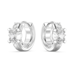 Guess ženski uhani nerjaveči jekleni PIERCING STUDIO