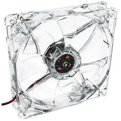 Akyga Ventilator 120mm MOLEX 4 LED, rdeč