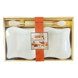 Porcelanske činije 2/1 sa kašičicom 4276