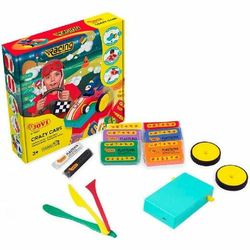 Ustvarjalni modelirni set JOVI Tech Crazy Cars Dirke 14 kosov