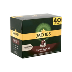 Jacobs Espresso Intenso (10) Nespresso kompatibilne kapsule za kavu, 40 kom