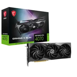 Grafička kartica MSI GeForce RTX 4070 12GB 192bit GAMING X SLIM 12G