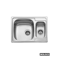 Boloco Ugradna sudopera BL 908B, o90, 62x48cm, Hrom