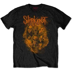Slipknot WANYK Orange (Back Print) Black XL Majica